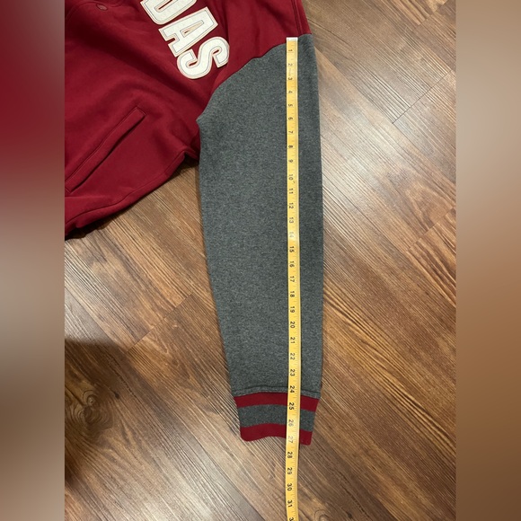 NWT Adidas Varsity Jacket Cotton Size XL - Picture 9 of 12